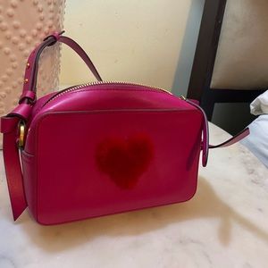 Anya Hindmarch Heart fluff mini Handbag